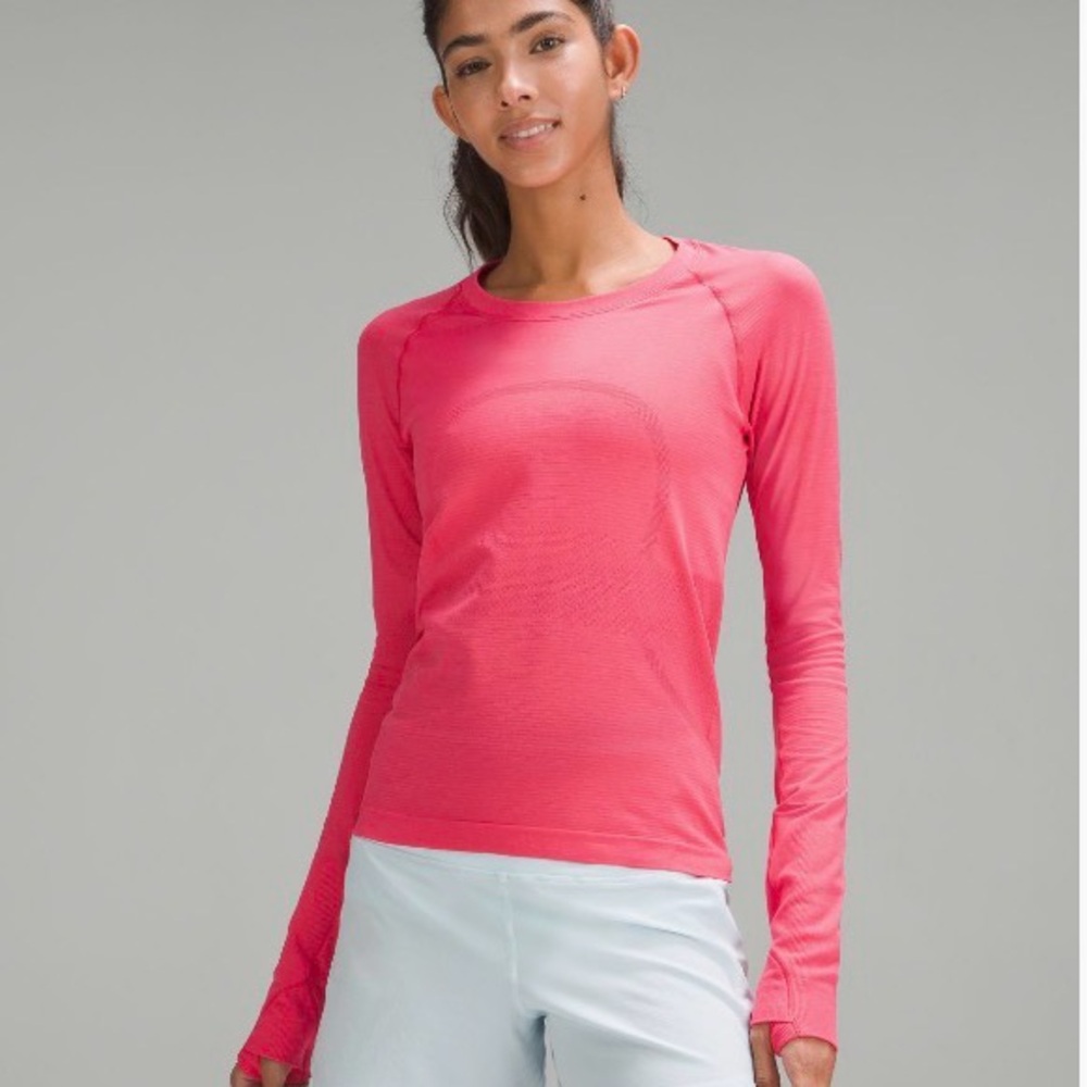 lululemon athletica Coral Long Sleeve Top